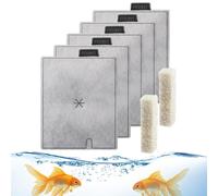 5PCS Large Aquarium Fish Tank Filter Cartridges with Filter Pad, compatible with Aqueon QuietFlow LED PRO Filters (Sizes 20, 30, 50, 75)