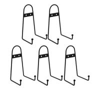 5pcs Large Black Display Stand For Plates And Artistic Collections Wall Tabletop Easel Museums Gallery Artwork Holder