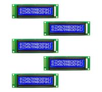5Pcs LCD2002 20x2 Character 5V Parallel Interface (Blue)