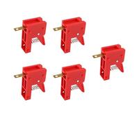 5Pcs LED Lamp Spring Press Clip Quick Terminal Brass Alligators Clips High Current 50A Motor Test Wiring Post LED Lamp Spring Press Terminal