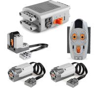 5pcs LEGO Technic Power Functions Kit With 2 Motors Battery Box IR Remote And Receiver For Building Projects_tlxv