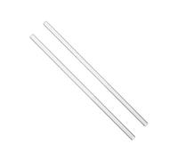 5pcs Length 20cm 25cm 20cm Drain Rods, High Borosilicate Glass Rod, Diameter 10mm Glass Stir Sticks for Cocktails(250mm)