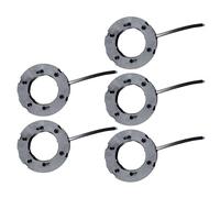 5PCS Light Socket Flexible Wire High Temperature Safe Lights Base Bulb Holder Texture For Commercial Use Bulb Adapter For Ceiling Lights