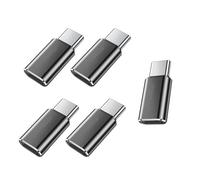 5pcs Lighting To USB C Adapters For Phone 15/16 Plus Pa Switches Adapter For Fast Charging Data Transfer Type C Plug