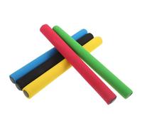 5pcs Lightweight Track Relay Stick with Anti-skid Sponge Grip for Elementary School Students, Enhances Grip Stability and Improves Team Coordination in Outdoor Sports Activities