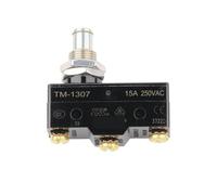 5Pcs Limit Fretting Switch TM-1307 Micro Stroke Switch Silver contact 1NO1NC Black 380V 15A