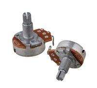 5Pcs Linear Potentiometer B250K B500K A250K A500K 18mm Shaft With Nuts Washers 3pin (Color : B250K)
