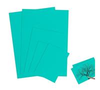 5Pcs Lino Printing Kit, Lino Printing for Easy Lino Carving Art and Craft, Pack of 3 Sizes Soft Rubber Stamps, Soft Printing Lino Sheets, Lino Print(2A4+A5+2A6）