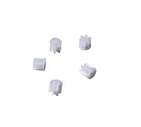 5pcs/lot 0.4M 6T Teeth Gear Toy RC Model Car Drone Engine Coreless electronic starter 0.8mm Shaft Transmission Pinion Gear RUAJOGYNVM