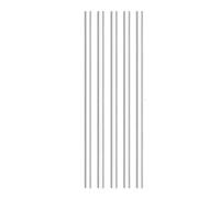 5Pcs/Lot 10cm/ea 100mm Quartz Glass Tube Thcikness 1mm OD(4mm To 18mm) Glasses(OD 13mm)