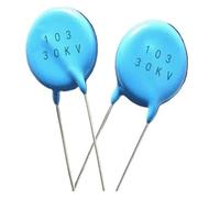 5pcs/lot 10KV 15KV 20KV 25KV 30KV 40KV 50KV 101 102 103 221 222 331 332 471 472 501 CT81 High Voltage Ceramic capacitor CZAOINCU(15KV 222)