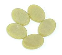 5pcs/lot 13x18mm Flat Oval Natural Stone Gems Cabochon Flatback Spacer Cabochon For DIY Crafts Necklace Ring Jewelry Accessories-02