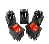 5pcs/lot 15 * 21mm LED Light SPST 4PIN ON/OFF G121 Boat Rocker Switch 6A/250V 10A/125V Car Dashboard Truck RV ATV Home IDGTTLDF
