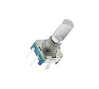 5PCS/LOT 20 Position 360 Degree Rotary Encoder EC11 w Push Button 5Pin Handle Long 15/20MM With A Built In Push Button Switch(Half shaft 20MM)