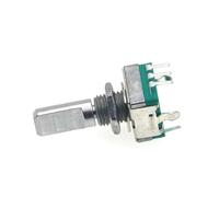 5PCS/LOT 20 Position 360 Degree Rotary Encoder EC11 w Push Button 5Pin Handle Long 15/20MM With A Built In Push Button Switch RRBXXUYN(20MM Half handle)