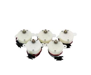 5PCS/LOT 300 miniature geared electronic starter 3-6V gear electronic starter 10-20 rpm Mute High torque Geared electronic starter CZAOINCU