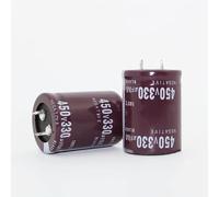 5pcs/lot 330UF 450V 330uf 450v 30mm*40mm electrolytic Capacitor LS qood Quality Component