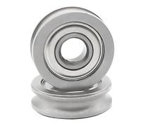 5Pcs/lot 3d Printer Parts Extruder U-groove Idler Belt Pulley Ball Rail Bearing U604ZZ U Ditch 604UU Groove 4x13x4mm