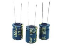 5pcs/lot 6.3V 1500UF 8x16 Low/Impedance high frequency aluminum electrolytic capacitor 1500UF 6.3V 8x16 6.3v1500uf 20% ZDVHOMCB