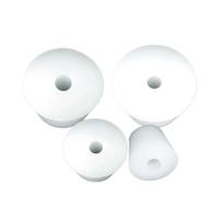 5Pcs/lot Brew Wine Stoppers Silicone Plugs with 8mm Hole for Airlock Valve Fermentation Exhaust Valve Silicone Rubber Plug(25x33x28mm)