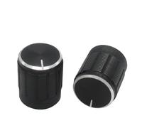 5PCS/Lot Ec11 Rotary Encoder Switch 15/20mm Plum Blossom Handle Half Shaft 20 Bit Pulse Digital Signal Potentiometer IDGTTLDF(Black cap)