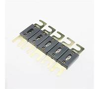 5pcs/lot Golden or Nickel Plated 80A 100A 150A 200A 250A 300A Car Audio Blade Fuse Fuse Protected circuits (Color : Golden Plated, Size : 80AMP)