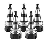 5PCS/Lot ISO30 ER32-50L Balance Collet Lathe Chuck G2.5 30000RPM CNC Tool Holder Stainless Steel with Pull Stud Milling Lathe