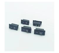 5Pcs/Lot KCD2/KCD3-701 2PINS ON-OFF Red Button Rocker Switch 6A 250V IDGTTLDF(KCD2-201 Black)
