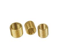 5Pcs/lot M12/M10 To M8/M6/M4 Inner And Outer Tooth Tube Pure Copper Conversion Screw Adapter Converter Hollow Tube(Outer M10-Inner M5)