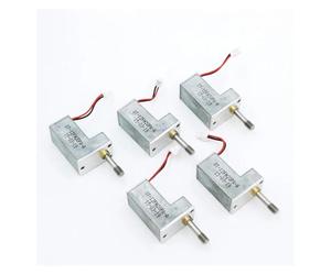 5PCS/LOT Miniature N20 Geared electronic starter 3V5V6V DC Z type geared electronic starter All-metal gears IINKUEYK