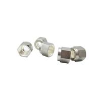 5Pcs/Lot Nut Connector Stainless Steel 316L Hard Tube Fitting Plumbing Fitting(N-06 3-4 Inch Pipe)
