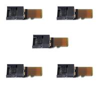 5pcs/lot PCBA Reader Micro TF SD Memory Card Kit Extender Test Tools Male To Female Extension Adapterfor Car GPS Phone Pcba Board Tf Reader