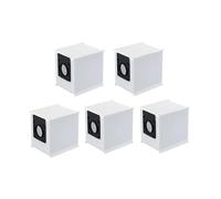 5pcs/lot Robot Vacuum Cleaner Dust Bags ，Compatible For 360 ，S8 Plus Robotic Vacuum Cleaner Spare Parts Accessories ，Replacement Dust Bags