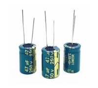 5pcs/lot S82 250v 47UF aluminum electrolytic capacitor size 13 * 20 47UF 20% PKNVKZIDK