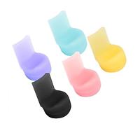 5pcs/lot Soft Silicone Clarinet Thumb Rest Cushion 5 Colors Mixed Woodwind Instruments Accessories Thumb Rest Pad for Clarinet