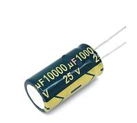 5pcs/lot T11 25V 10000UF Low high frequency aluminum electrolytic capacitor size 18 * 35 10000UF25V 20% MQXFCZUX