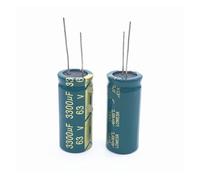 5pcs/lot T13 high frequency low impedance 63V 3300UF aluminum electrolytic capacitor size 18 * 40 3300UF 63V 20%