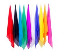 5pcs/lot Ultra-Thin Magic Silk Scarves Magic Tricks Close Up Street Stage Magic Prop Accessories Magicians Gimmick Illusions Classic Magia Toys Gadgets (30X30cm)