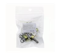 5pcs/lot WH148 Potentiometer Single Linear with knobs 1K 2K 5K 10K 20K 50K 100K 250K 500K 1M BIANMTSW(10K x 5pcs)