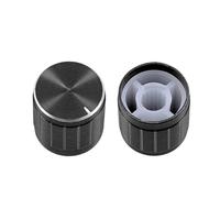 5pcs/lot WH148 Potentiometer Single Linear with knobs 1K 2K 5K 10K 20K 50K 100K 250K 500K 1M NWPNLXEA(Black x 5pcs)