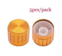 5pcs/lot WH148 Potentiometer Single Linear with knobs 1K 2K 5K 10K 20K 50K 100K 250K 500K 1M NWPNLXEA(Golden x 5pcs)