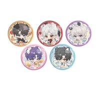 5PCS Love and deepspace Cartoon Kawaii Sylus Crow Rafayel Xavier Zayne Badge Brooch Pins Bag Backpack Cosplay Accessories Props Merch