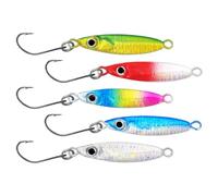 5pcs Lures Salt Water Fishing Tool 5G Single Hook Iron for Rivers | Vivid Sinking Hooks, Practical Versatile Lifelike Design, for Lakes and Big Fish, Fishing Tackle Accessories