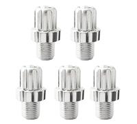 5pcs M10 Bicycles Brake Lever Adjusting Screws Bike Brake Cable Adjuster Bolts Aluminum Alloy Screws Cycling Part Lever Adjuster Screw Handle Bolts