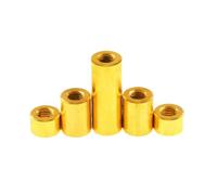 5pcs M2 Brass Round Female-Female Mechanical Standoffs