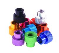 5pcs M3 M4 M5 M6 M8 Colourful Aluminium Alloy Hand Tighten Knurled Thumb Nut, Green, M6