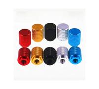 5Pcs M3-M6 Colorful Aluminum Knurled Thumb Nuts Hand Tightened Blind Hole Control Lever Nuts For DIY Projects(Orange - 1pc,M6xP1.0 (5Pcs))