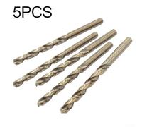 5PCS M35 Cobalt Drill Bits Set for Hardened Stainless Steel and Metal Real World Performance and Reliability Ensured (13mm)