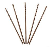 5PCS M35 Cobalt Drill Bits Ultra For Hardened Steel for Exceptional Performance in Tough Metal Applications (1mm)