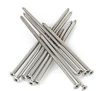 5PCS M4 lengthening Flat Head Tapping Long Wood Screw Stainless steel Cross Countersunk Head Self Tapping Long 200mm Screws(130mm)